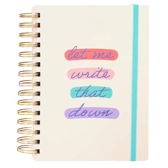 6" x 8" Spiral-Bound Notebook